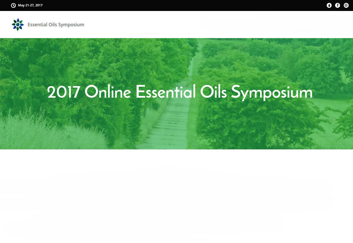 Global Online Essential Oils Symposium